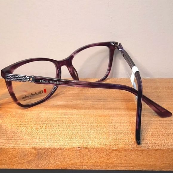 NEW Elizabeth Arden Eyeglass Frame, Prescription-ready PURPLE glasses 52-16-140 - Picture 3 of 5